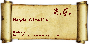 Magda Gizella névjegykártya